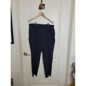 Lauren‎ Ralph Lauren Slim Fit  Men's Navy FLAT FRONT Dress Pants